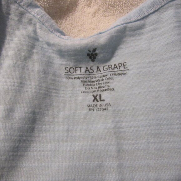 Soft As A Grape Blue Tampa Bay Rays Blue XL - Picture 3 of 4